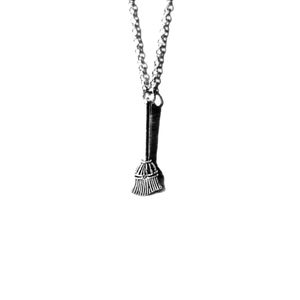 🌙🧹 Magical Broom Pendant Necklace Chain included 🧹🌙